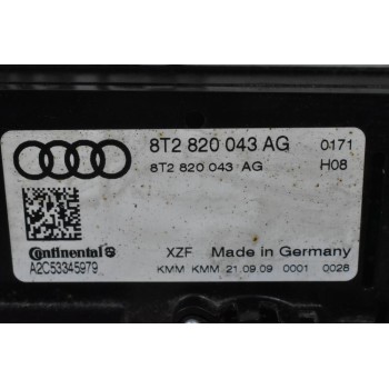 Χειριστήριο Κλιματισμού Audi A5 A4 S4 S5 Q5 2007-2016 8T2820043AG A2C53345979 (Γνήσιο) (Αριστεροτίμονο RHD)