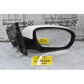 Καθρέπτης Ηλεκτρικός Δεξιός Hyundai i20 2013-2018 87620-C8100 87620C8100 (Γνήσιος) (6 Pins) (Μικρό Ράγισμα Στο Φλας)