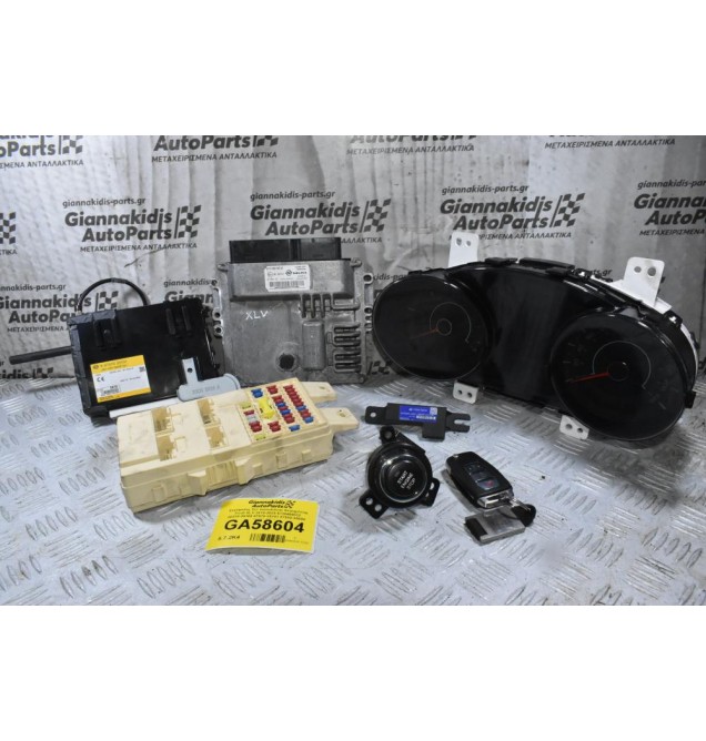 Εγκέφαλος Σετ Immobilizer SsangYong Tivoli XLV 2015-2025 6735400032 80210-35100 87570-35101 87530-35000 86920-35000