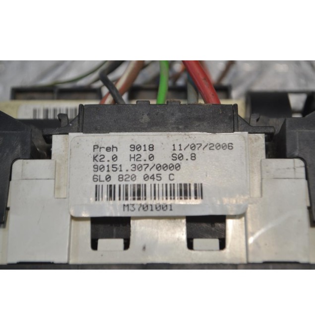 Χειριστήριο Καλοριφέρ-A/C Seat Ibiza 2002-2006 6L0820045C