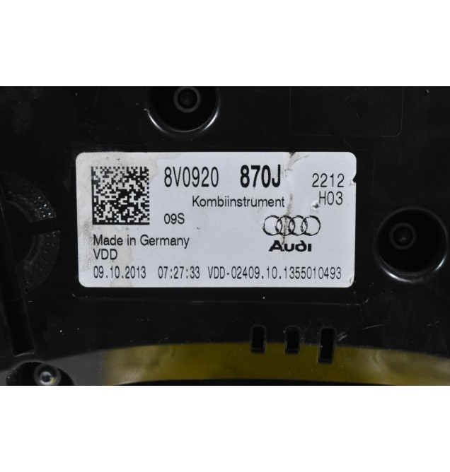 Καντράν - Κοντέρ Audi A3 2012-2021 (Γνήσιο) 8V0920870J A2C53527456AR