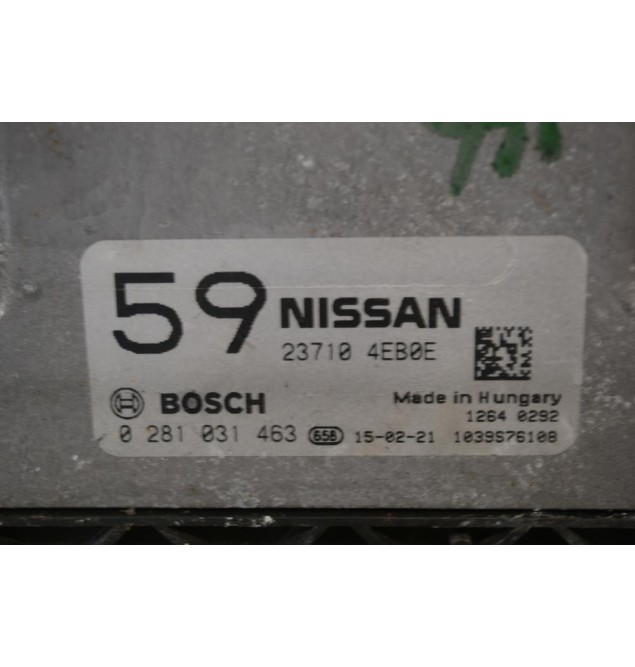 Εγκέφαλος Nissan Qashqai 1.6 DCI R9M 2008-2018 BOSCH 23710-4EB0E 0281031463 1039S76108