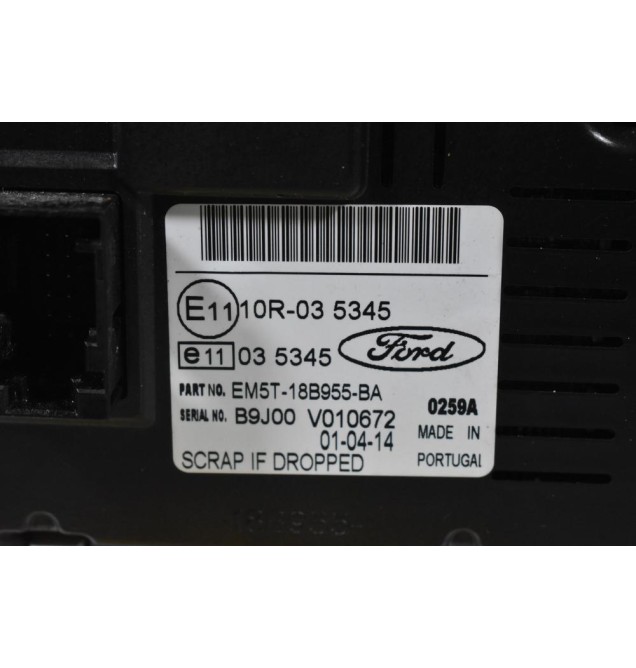 Οθόνη Ford Transit Connect / Tourneo / Focus / Kuga / C-MAX 2013-2019 EM5T-18B955-BA (Γνήσιο)