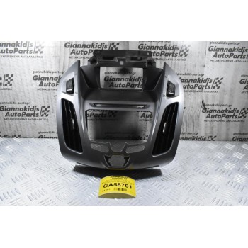 Κεντρική Κονσόλα Ταμπλου Με Αεραγωγούς Ford Transit Connect / Tourneo 2013-2019 DT11-18835-EHW (Γνήσιο)