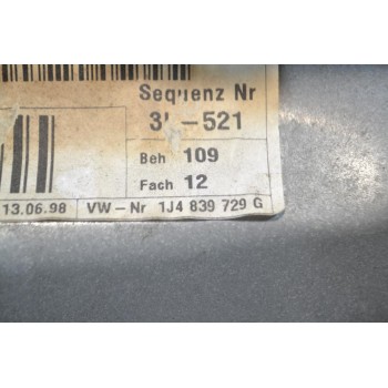 Γρύλλος - Μηχανισμός Παραθύρου Πίσω αριστερά 5Θ Volkswagen Golf IV 1998-2004 1J4839729G