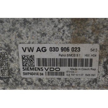 Εγκέφαλος Volkswagen Polo 2007-2009 BBM 03D906023 5WP4041404 (VDO Siemens)