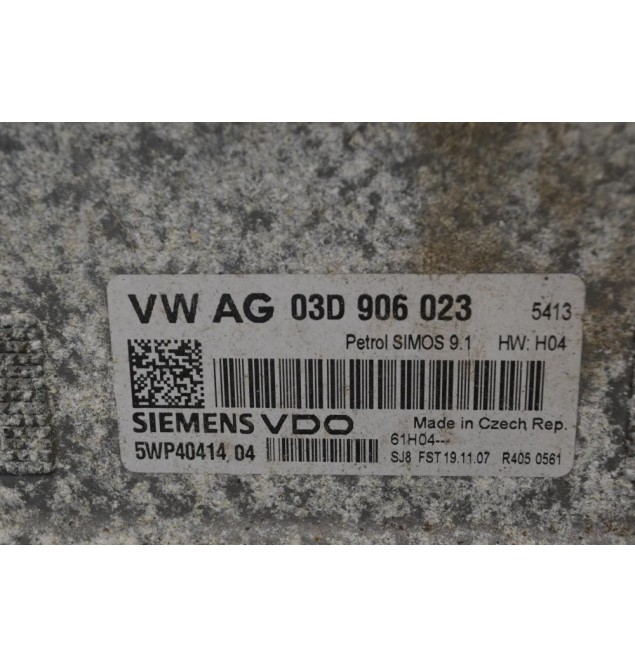 Εγκέφαλος Volkswagen Polo 2007-2009 BBM 03D906023 5WP4041404 (VDO Siemens)