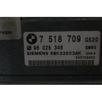 Εγκέφαλος Σασμάν Bmw 318i E46 N43B20 1998-2005 SIEMENS 7518709 96025346