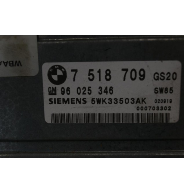 Εγκέφαλος Σασμάν Bmw 318i E46 N43B20 1998-2005 SIEMENS 7518709 96025346