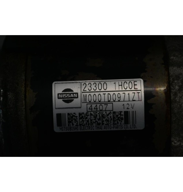 Μίζα Nissan Micra K13 / Note 1.2 HR12 2010-2019 23300-1HC0E M000TD0971ZT (Renault) (Γνήσια)