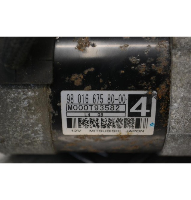 Μίζα Peugeot 208 / 2008 ( Citroen C4 / Opel Crossland ) 2010-2020 9801667580-00 M000T93582