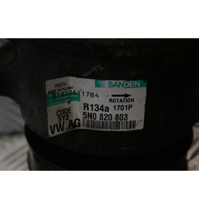Κομπρεσέρ Aircondition - A/C Volkswagen Caddy 2010-2015 Sanden 5N0820803 1701P