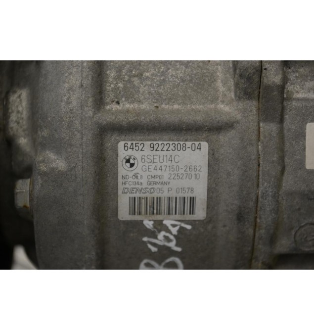 Κομπρεσέρ Aircondition - A/C Bmw 316 318 - 118 116 N13B16A 2012-2018 DENSO 9222308-04 GE447150-2662