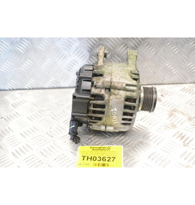 Δυναμό Peugeot 208 2008 308 108 3008 1.2 Turbo 2017-2021 9818677980 (Citroen C1 C3 C4 C-Elysee Berlingo DS3 / Opel Combo Crossland) HN01 HM01 EB2 EB2DTS EB2DT EB2F HMP HMW HNY HNV HNW