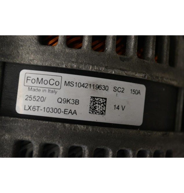 Δυναμό Ford Puma - Fiesta 1.0 Ecoboost B7JA / B7JB / B7JE 150A 14V 2019-2023 MS1042119630 LX6T-10300-EAA (Γνήσιος)