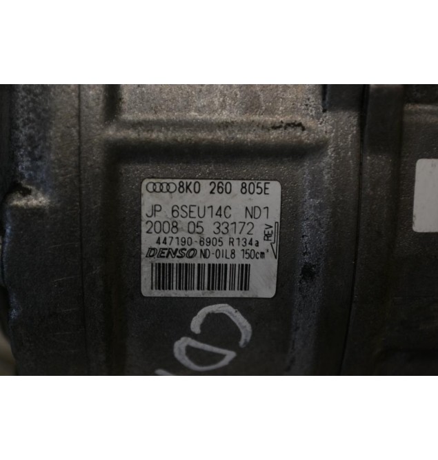 Κομπρεσέρ Aircondition - A/C Audi A4 2.0 CDH 2008-2012 DENSO 8K0260805E (μικρο σπασιμο)