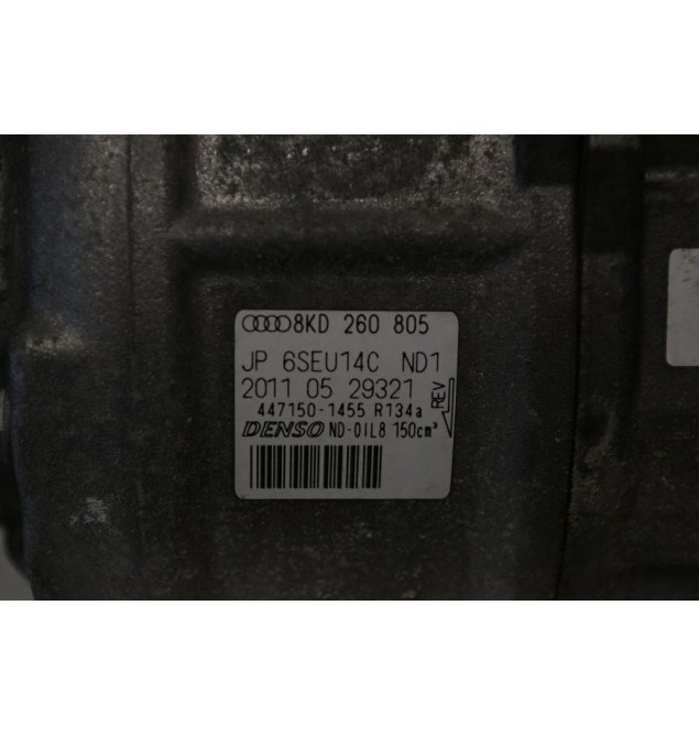 Κομπρεσέρ Aircondition - A/C Audi A4 - A5 2.0 CDH / CDN 2008-2015 DENSO 8KD260805 447150-1455 (Volkswagen - Seat - Skoda)