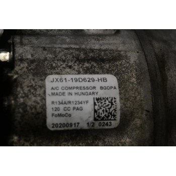Κομπρεσέρ Aircondition A/C Ford Puma - Fiesta - Focus 1.0 Ecoboost B7JA / B7JB / B7JE 2019-2023 JX61-19D629-HB (Γνήσιο)