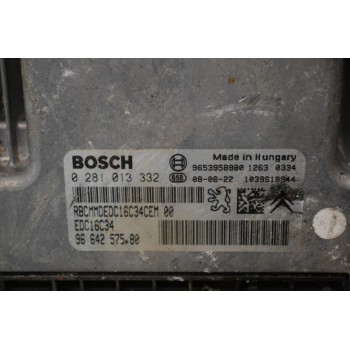 Εγκέφαλος Peugeot 407 2004-2010 BOSCH 0281013332 9664257580 1039S18944