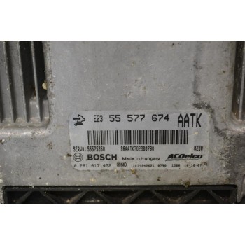 Εγκέφαλος Opel Astra 2009-2015 BOSCH 55577674 5575350 0281017452