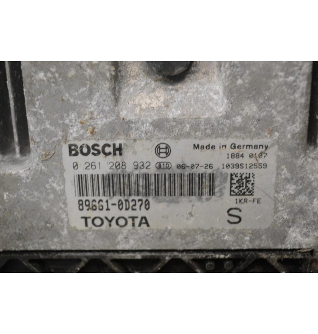 Εγκέφαλος Toyota Yaris 1.0 2006-2012 BOSCH 89661-0D270 0261208932 1039S12559