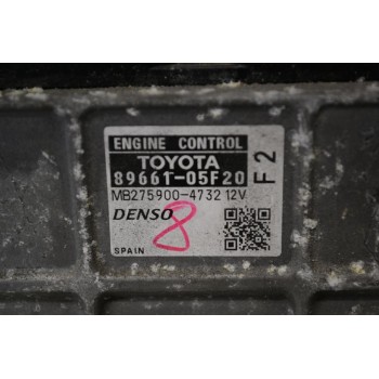 Εγκέφαλος Toyota Avensis 2.0 2005-2022 Denso 89661-05F20 MB275900-4732