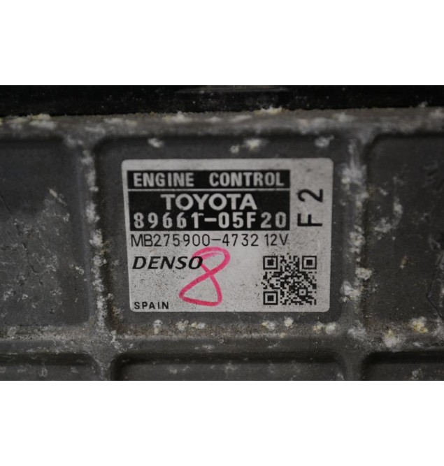 Εγκέφαλος Toyota Avensis 2.0 2005-2022 Denso 89661-05F20 MB275900-4732