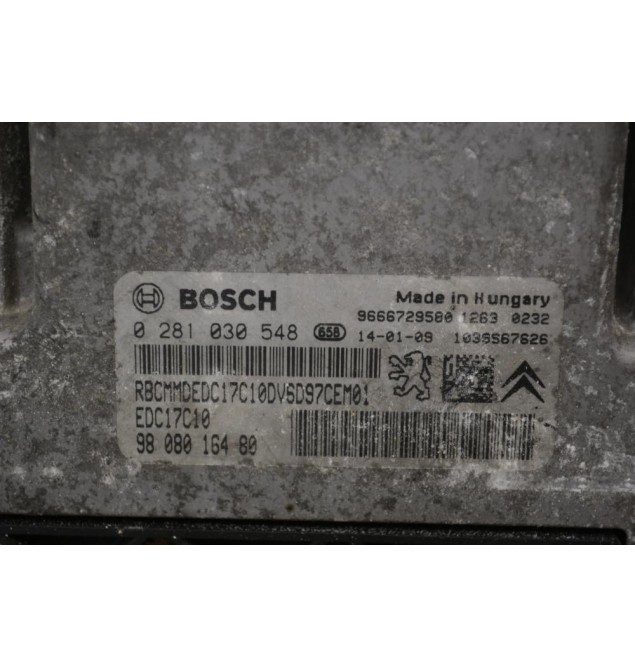 Εγκέφαλος Peugeot 2008 2013-2026 BOSCH 9808016480 0281030548
