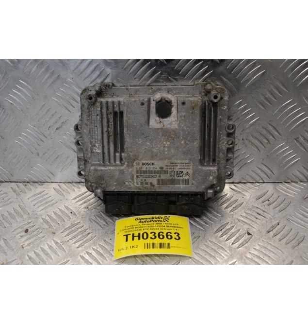 Εγκέφαλος Peugeot 3008 / 5008 HDI 2005-2020 BOSCH 0281013334 9666986680 1039S24526 EDC16C34 (Citroen C4 / Berlingo)