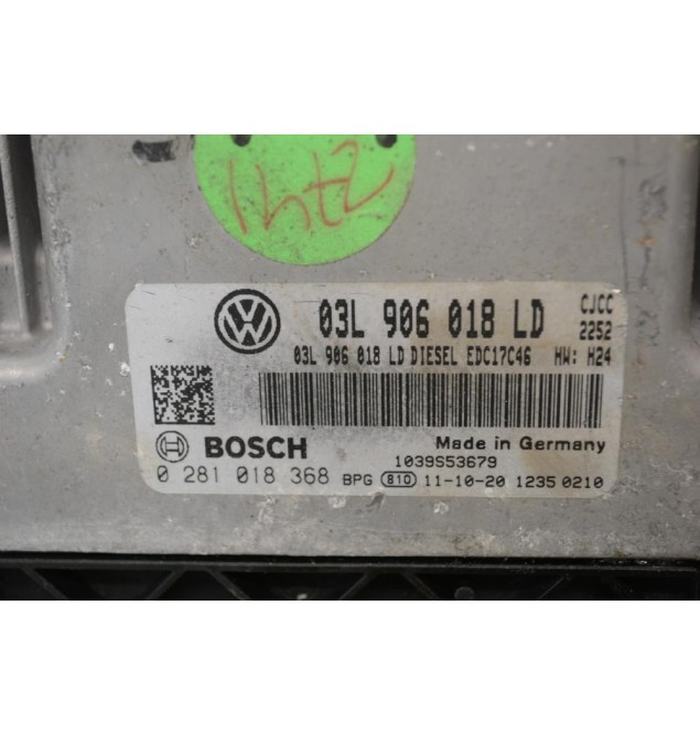 Εγκέφαλος Seat Exeo 2009-2013 Bosch 03L906018LD 0281018368