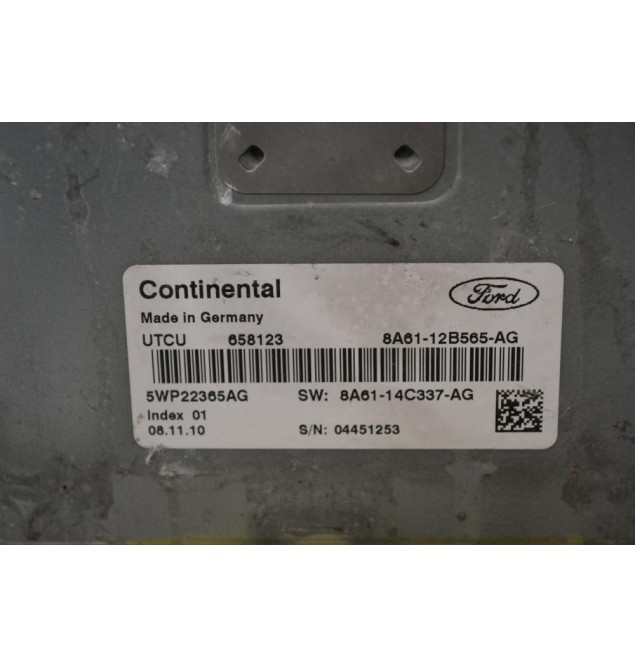 Εγκέφαλος Ford Focus/fiesta 2008-2017 5WP22365AG 8A6112B565AG 658123 8A61-14C337-AG