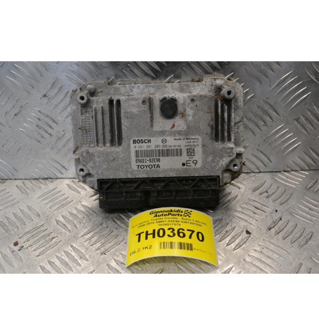 Εγκέφαλος Toyota Corolla - Auris 1.4D D4D 2005-2010 89661-02E90 0261201209 1039S17579