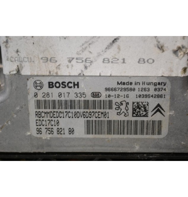 Εγκέφαλος Peugeot 208 2012-2019 9666729580
