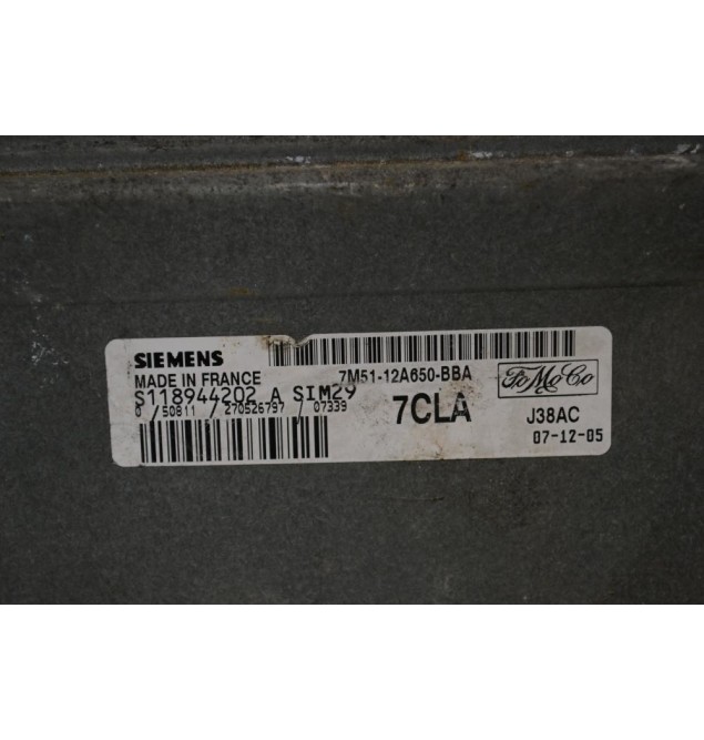 Εγκέφαλος  Ford C-Max 2007-2010 SIEMENS S118944202 A