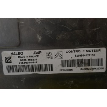 Εγκέφαλος Citroen C2 2003-2012 Valeo SW9664127180
