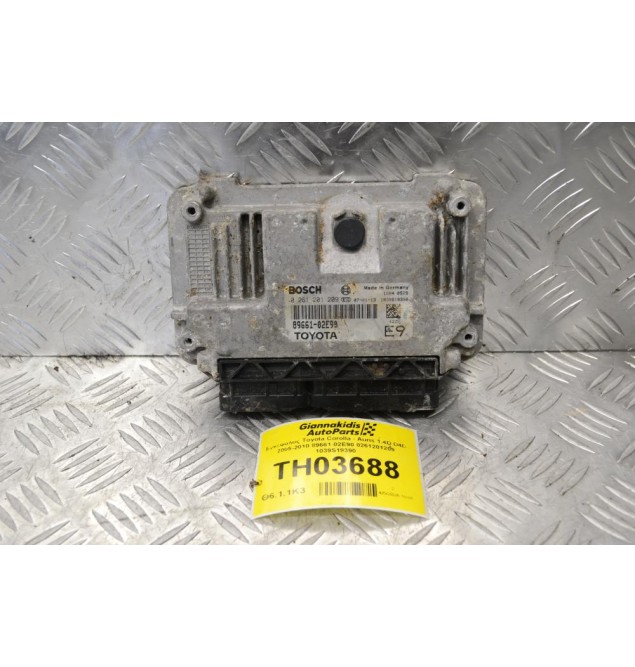 Εγκέφαλος Toyota Corolla - Auris 1.4D D4D 2005-2010 89661-02E90 0261201209 1039S19390