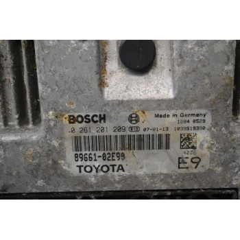 Εγκέφαλος Toyota Corolla - Auris 1.4D D4D 2005-2010 89661-02E90 0261201209 1039S19390