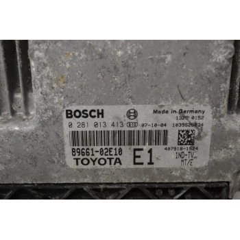 Εγκέφαλος Toyota Corolla - Auris 1.4D D4D 2005-2010 89661-02E10 0281013413 BOSCH