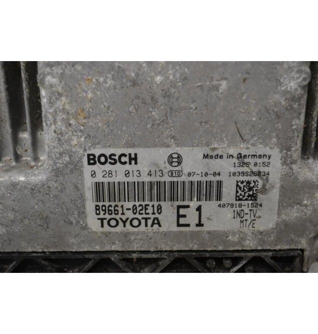 Εγκέφαλος Toyota Corolla - Auris 1.4D D4D 2005-2010 89661-02E10 0281013413 BOSCH