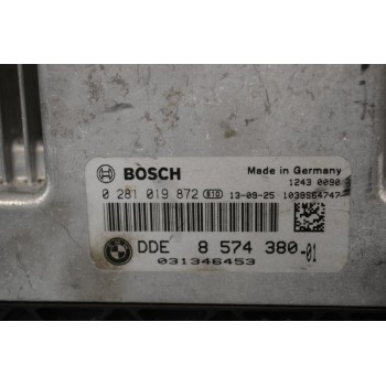 Εγκέφαλος Bmw 5 (F10) 520D 2010-2014 BOSCH 8574380-01 0281019872