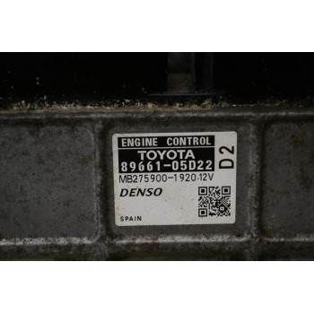 Εγκέφαλος Toyota Avensis 2.0 D4D 2008-2013 89661-05D22 MB275900-1920 Denso