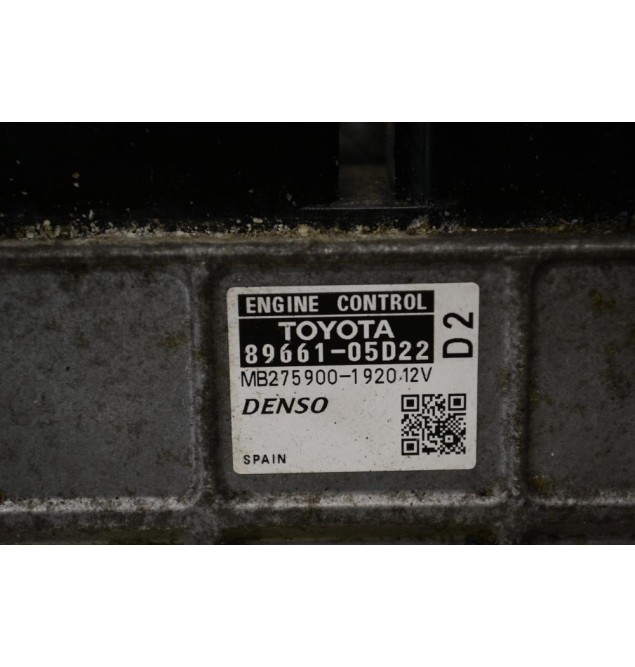 Εγκέφαλος Toyota Avensis 2.0 D4D 2008-2013 89661-05D22 MB275900-1920 Denso
