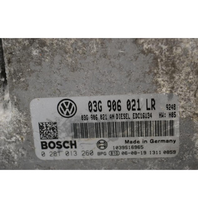 Εγκέφαλος Volkswagen Passat / Touran 1.9 TDI 2001-2010 BOSCH 03G906021LR 03G906021 0281013260 1039S16965 (Seat / Audi / Skoda)
