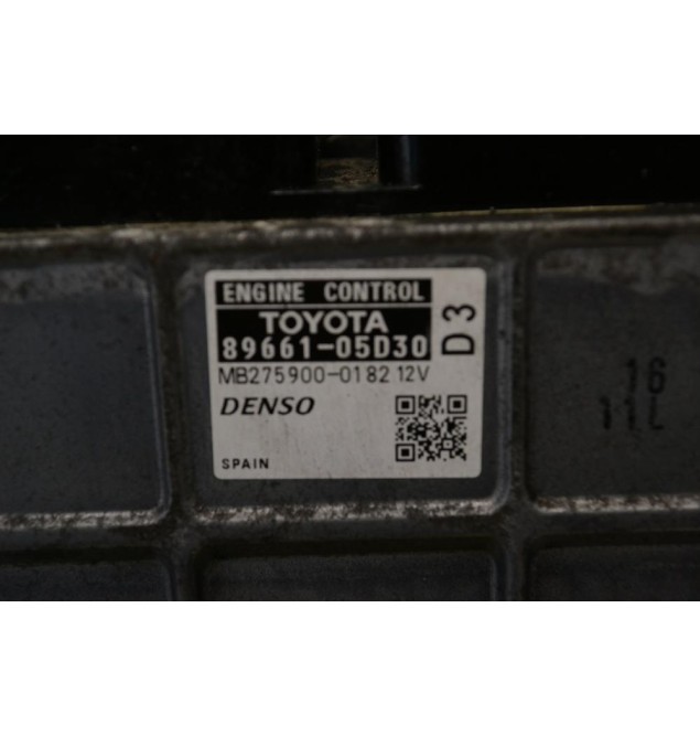Εγκέφαλος Toyota Avensis 2.0 D4D 2008-2013 89661-05D30 MB275900-0182