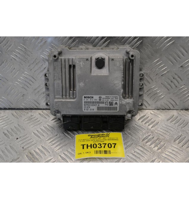 Εγκέφαλος Peugeot 307 - 407 / Citroen C4 1.6 HDI 2005-2016 9662213380 9653958980 0281012984