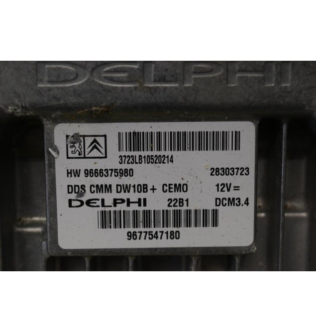 Εγκέφαλος Peugeot 508 2010-2018 DELPHI 9666375980