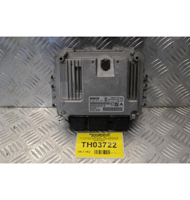 Εγκέφαλος Peugeot 307 - 407 / Citroen C4 1.6 HDI 2005-2016 9662213380 9653958980 0281012984