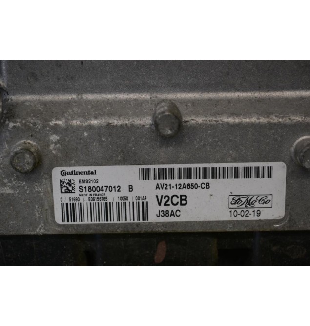 Εγκέφαλος Ford Fiesta 2002-2012 AV21-12A650-CB S180047012B