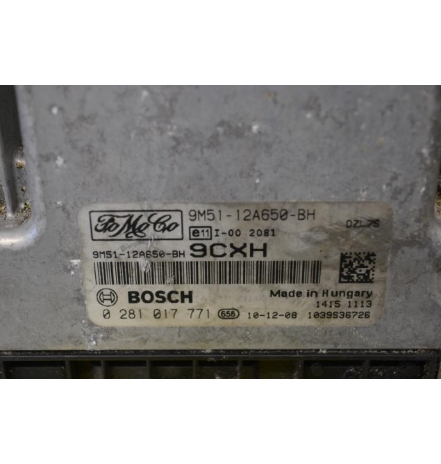Εγκέφαλος Ford Focus 1.6D G8DD 2003-2015 9M51-12A650-BH 0281017771 1039S36726