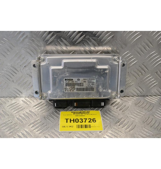 Εγκέφαλος  Peugeot 307 1.6 NFU BOSCH 0261206943